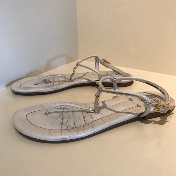Tory Burch White Sandals - Picture 6 of 9